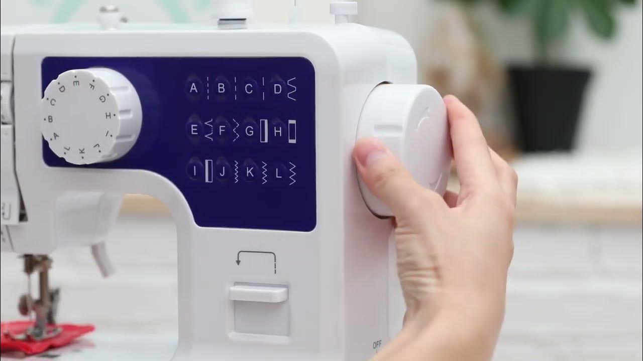 How to start sewing with Luby Sewing Machine YouTube