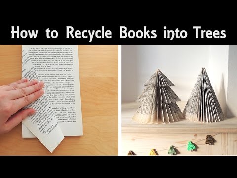 Video: How To Make A Creative Christmas Tree From Books