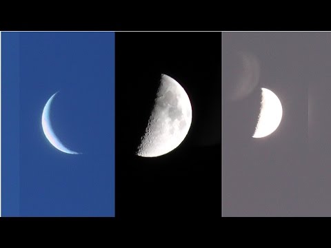 Video: So Erkennen Sie Einen Abnehmenden Mond