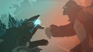 Godzilla VS Kong | Sticknodes Animation