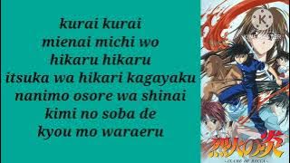 anime ( flame of recca )  zutto kimi no sobade   KARAOKE