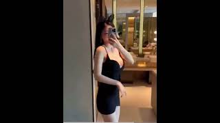 시선집중 캡나시 랩 미니원피스 여름 섹시 원피스 홀복 클럽 BJ