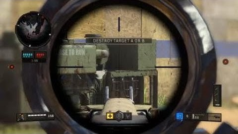 Insane No Scope Across Map Firing Range BO4 SND