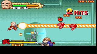 Krillin vs Jackie Chun.  Dragon Ball Advanced Adventure Krillin Part 2