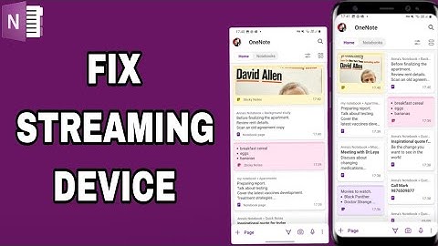 How To Fix And Solve OneNote App Streaming Device | Final Solution