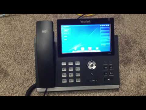 Yealink T48S IP Phone Demo Yealink T48S IP Phone Demo