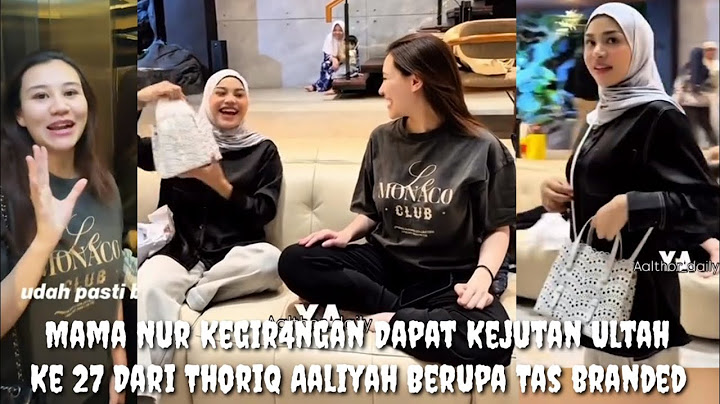 Thoriq Aaliyah Gives Surprise Gift to Aurel Hermansyah's 27th Birthday in the Form of a Branded B...