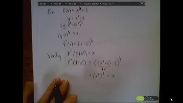 3 8 Inverse Functions