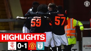 Highlights | Lincoln City v Manchester United U21's | Leasing.com Trophy