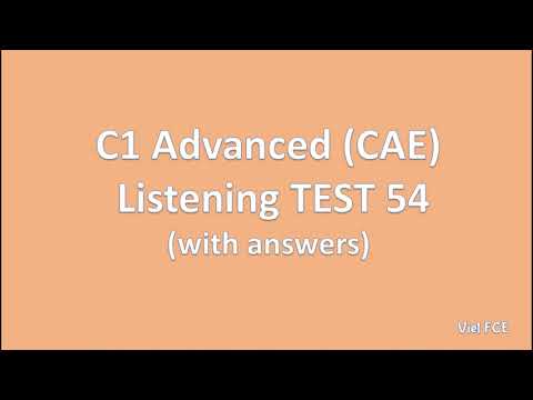 C1 Advanced (CAE)