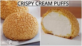 Choux Au Craquelin ( Cream Puffs ) !