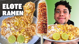 Quick ELOTE-STYLE RAMEN! || Foodbeast Ramen Challenge