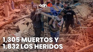 Se Eleva A 1,305 Muertos Y 1,832 Los Heridos Por El Terremoto En Marruecos