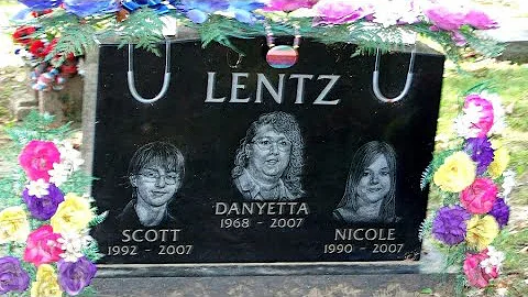 The Lentz family grave