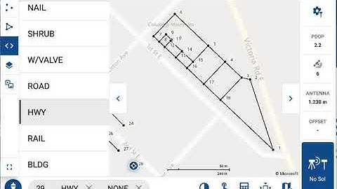 FieldGenius For Android - Codes Data Panel