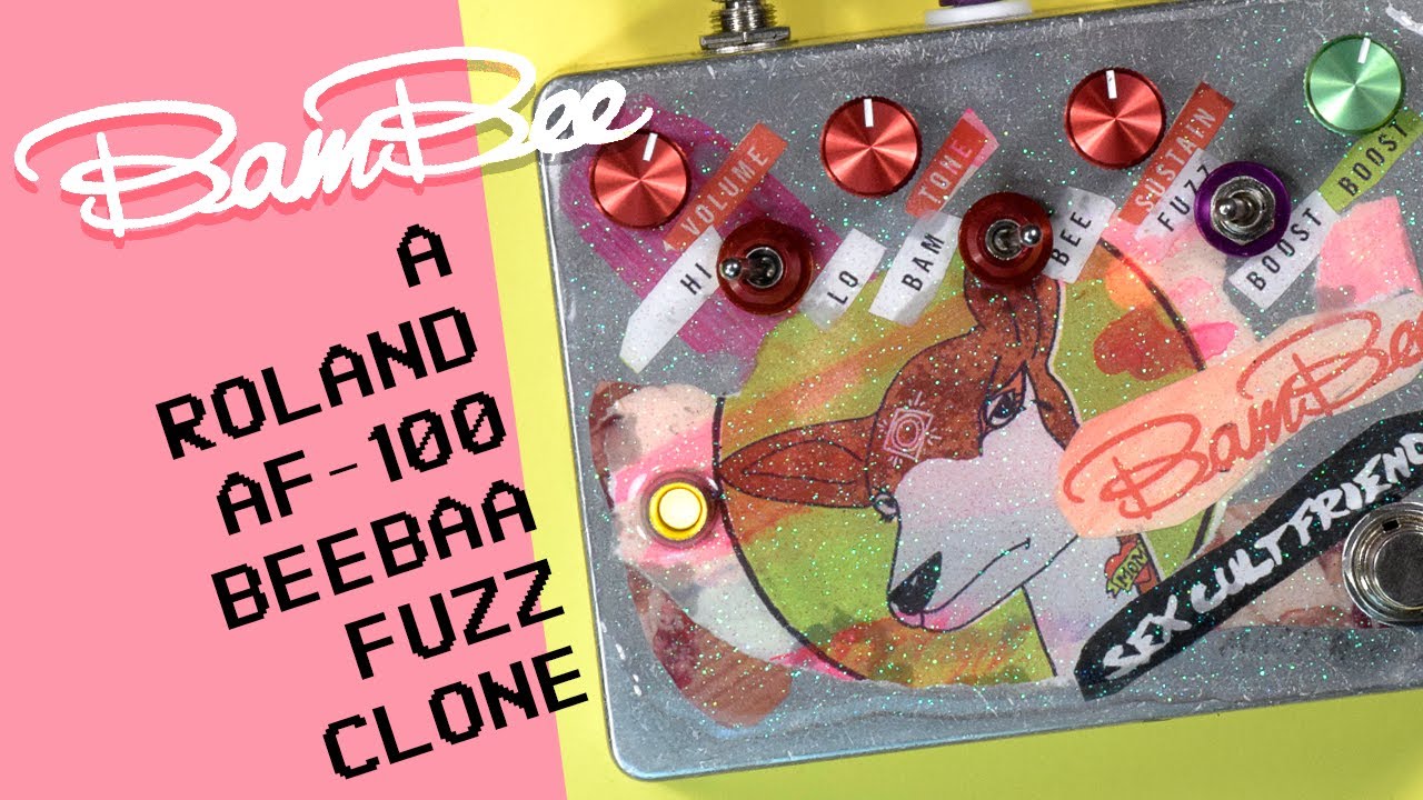 楽器、器材 Roland AF-100 BeeBaa ファズ ハンドメイド クローン品