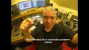 Rode Wireless Go 2 Pairing Problem Solved   HD 1080p