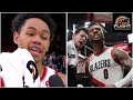 ANFRNEE SIMONS & DAMIAN LILLARD COMBINED FOR 60PTS & REMAIN UNDEFEATED THE BLAZERS ARE SCARY