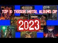 Top 10 Thrash Metal Albums of 2023 #top10albums #2023 #thrashmetal sh