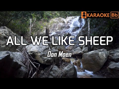 ALL WE LIKE SHEEP - Don Moen | KARAOKE