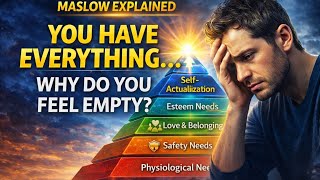 Why You Feel Lost in Life (Maslow’s First Truth Explained)