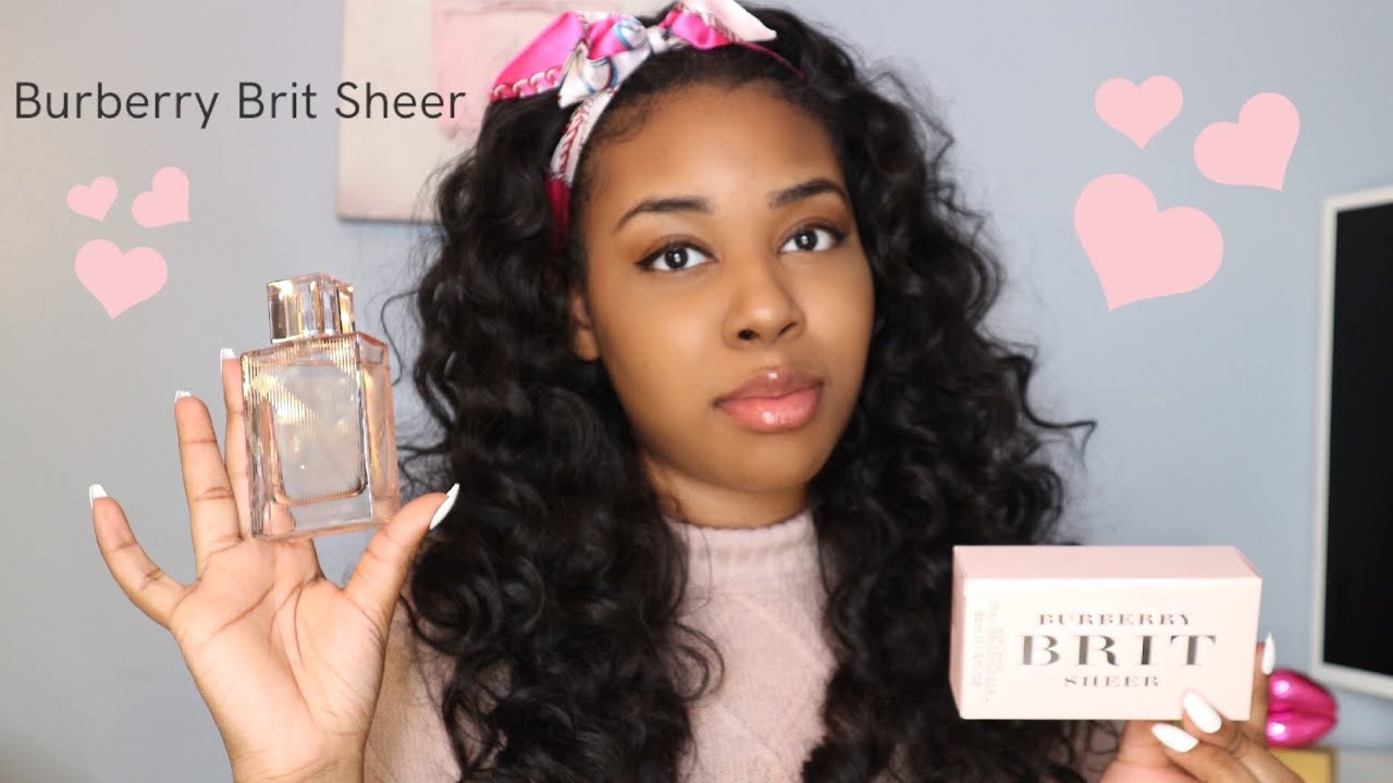 BURBERRY BRIT SHEER | Fragrance Review - YouTube