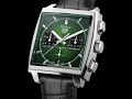 TAG Heuer Green Dial Monaco Limited Edition Unboxing