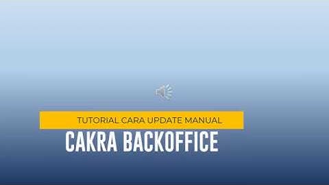 Tutorial cara update manual aplikasi kasir cakra backoffice