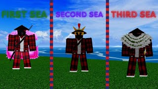I Went Bounty Hunting In Every Sea... (Blox Fruits)