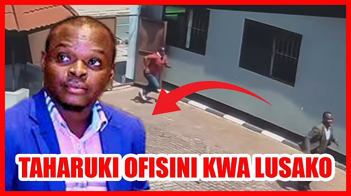 MASHUHUDA WAFUNGUKA MADAI YA KUTEKWA KWA ALPHONCE LUSAKO, TAHARUKI YATANDA/ POLISI WATOA KAULI