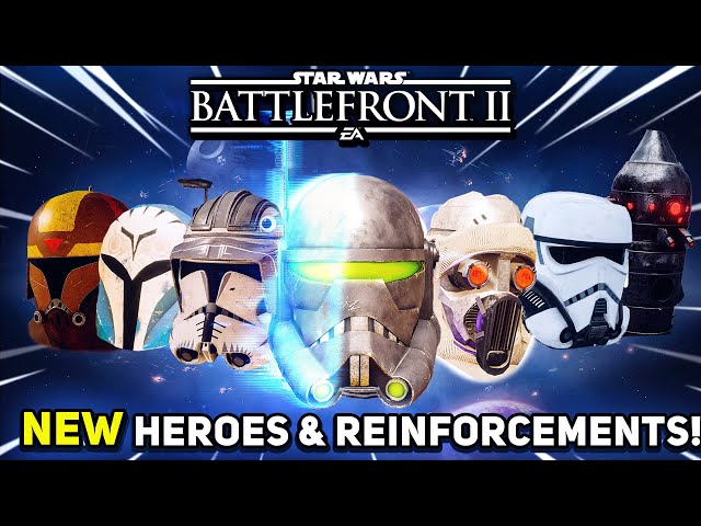 23 NEW Heroes & Reinforcements for Star Wars Battlefront 2! Battlefront  Expanded Mod (Battlefront 2) 