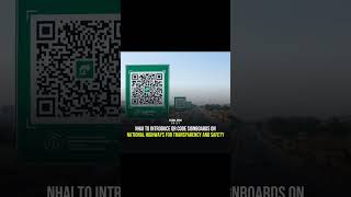 NHAI to Introduce QR Code Signboards on National Highways for Transparency and Safety