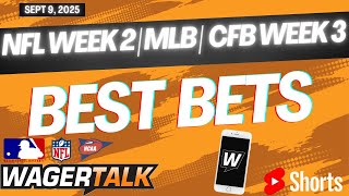 WagerTalk TV SHORTS LIVE | Free Sports Picks | Sports Betting Predictions & Tips | Tuesday 9/9/25
