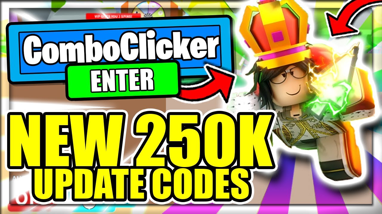 All New Secret Op Working Codes 250k Update Roblox Combo Clickers Youtube - roblox clicker story codes 2020