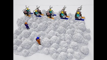 Mountains | 3D Speed Art | Magicavoxel