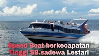 speed boat Sadewa !!! Pengetesan speed boat berkecepatan tinggi ;)|