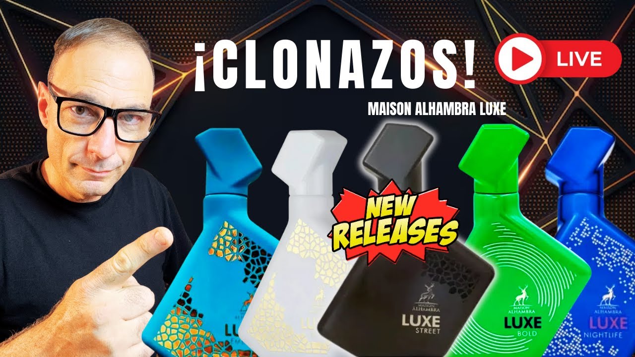 TOP 5 de la NUEVA línea de Maison Alhambra LUXE | En VIVO y IA 