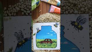 EASY VINTAGE CAR PAINTING #shortsfeed #shorts
