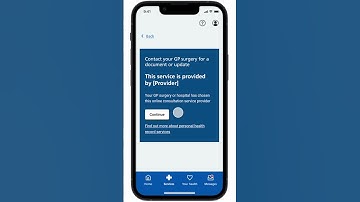 How to contact your GP surgery on the NHS App | NHS  #nhs #nhsapp