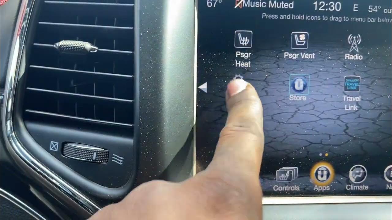 Jeep Grand Cherokee Alignment Mode - YouTube
