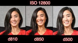 D850 Vs D810 Vs D500 - High Iso Test