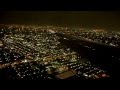 Interjet A320 Night Landing at Mexico City