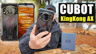 Cubot King Kong AX - a thin, rugged smartphone with two screens 💥