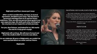 Floor Jansen quits NIGHTWISH after 14 years - Floor and band release statements