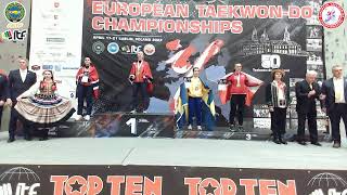 2024-04-21, Awarding Ceremony 1, AETF European Taekwon-Do Championships