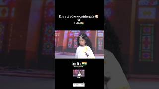 Other Countries Fashion Show Vs India