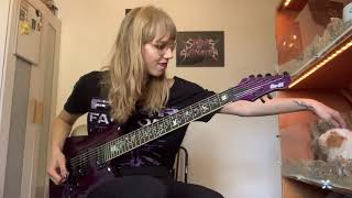 Fear Factory - Oxidizer guitar cover by Simone van Straten