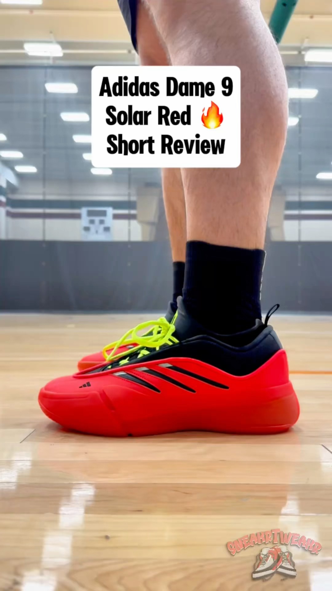 Adidas Dame 9 “Solar Red” On Feet & In Hand Looks - Short Review