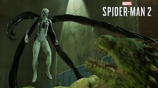 Spider-Man Fights The Lizard With The Anti Venom Suit - Marvel's Spider-Man 2 (4K 60fps)