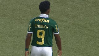 Endrick vs Santos (07/04/2024) Paulistão Final